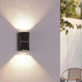 Aplica LED de Exterior Kirima 6W Negru ModernLight Concept