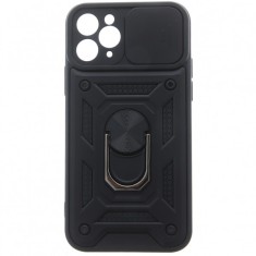 Husa pentru Motorola Moto E22i / E22, OEM, Defender Slide, Neagra foto