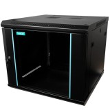 Cumpara ieftin CABINET 19&Prime; SPACER 9U 600x600mm, fixare pe perete, Flatpack (dezasamblat),