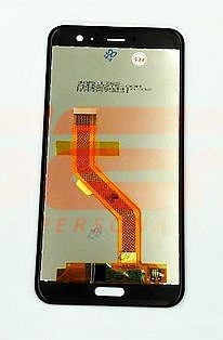 LCD+Touchscreen HTC U11 / U11 Dual Sim BLACK foto