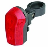 Stop Bicicleta 3 LED Rocky, 3 Functii, Prindere 25.4-31.8mm, Rezistent Apa, Negru