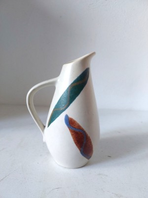 Vaza ceramica Vintage anii 60-70 JASBA KERAMIK - 1261-14, 14cm inaltime, foto