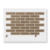 Sablon Perete vopsire, tencuiala 900x600x0.7mm Running Bond Brick Refolosibil, model MXSP7056, Oem