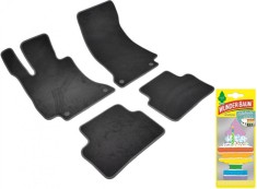 Covorase auto din mocheta Umbrella pentru Mercedes [E] W213 (2016-prezent) + Odorizant Auto Bradut Wunder-baum Celebrate