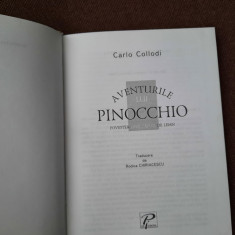 Carlo Collodi - Aventurile lui Pinocchio. Povestea unui prichindel de lemn P4