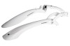 Set 2 aparatori roti biciclete, 24&quot;-29&quot;, Simpla Hammer SDE, culoare alb Cod:B210