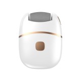 Cumpara ieftin Pila electrica pentru picioare cu LED, reincarcabila, indeparteaza eficient calusurile si pielea aspra de pe talpi si calcaie, compacta si portabila,