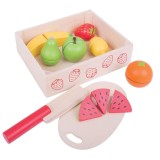 Set fructe feliate PlayLearn Toys, BigJigs Toys