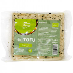 Tofu Bio cu Verdeturi (folie vacuum) Soyavit 200gr