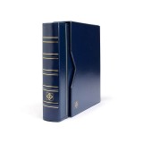 Album Optima Clasic in cutie de protectie, fara folii, albastru