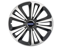 Set 4 Capace Roti Terra Gri-Negru R14 pentru gama auto Volvo foto