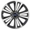 Set 4 Capace Roti Terra Gri-Negru R14 pentru gama auto Volvo