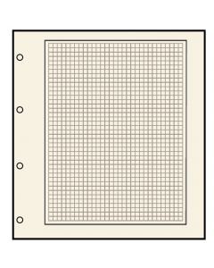 10 foi de carton bej, chenar si hasurat, Compact A4, 250g - 4 perforatii foto
