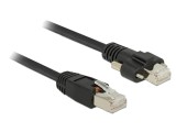 Patch cord S/FTP Cat 6 RJ45, 2 m, negru