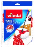 Rezerva mop Vileda Turbo 2in1 din microfibra pentru curatare eficienta