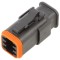Conector cablu-cablu 6 pini IP67