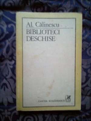 d7 Al. Calinescu - Biblioteci deschise foto