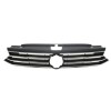 Grila radiator, masca fata Vw Passat (B8), 08.2014-, parte montare centrala, crom/negru/crom, 95D3051J, Aftermarket