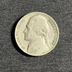 Moneda Five Cents 1940 USA