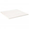 vidaXL Blat de masă, alb, 80x80x2,5 cm, lemn masiv de pin, pătrat