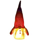 Figurina Craciun, Spiridus, cu iluminare LED, 33cm Household NewTrend