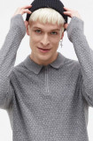 Cumpara ieftin Hollister Co. pulover barbati, culoarea gri, light, Hollister Co.