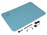 Kit Protectie Antistatica Masa ESD 0.9x0.6m Albastru ELME, Suprafata de Lucru, Descarcare Electrostatica