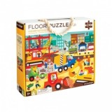 Pe santier, puzzle de podea