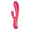 Vibrator Rabbit Mono Flex, Rosu, 20 cm, Satisfyer