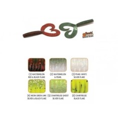 Grub Rapture Twin Grub 9cm 10buc/plic Chartreuse Ghost foto