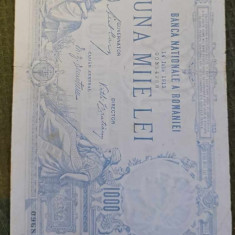 Bancnota 1000 lei 1912 , 14 IULIE ... extrem de rara