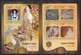 Centrafricana 2016 - Picturi de Gustav Klimt, Bloc+Colita, MNH