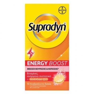 Supradyn Energy Boost 30 comprimate eficiente foto