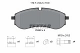 TEXTAR 2249201 Q+ set placute frana,frana disc