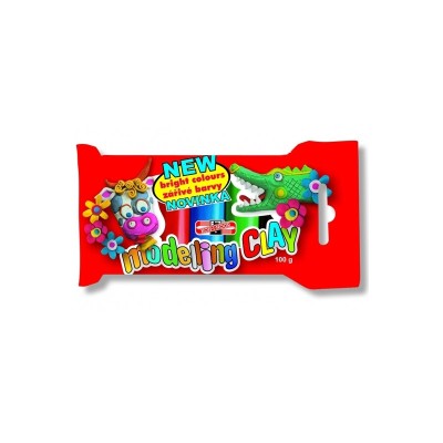 Plastilina 5 culori, 100 g , 7Toys foto