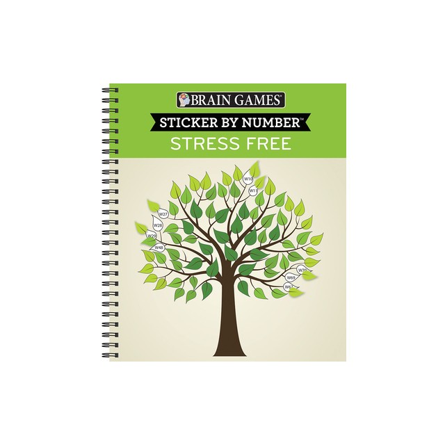 Brain Games Sticker by Number Stress Free