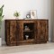 Dulap, stejar afumat, 102x35x60 cm, lemn prelucrat
