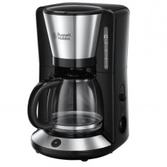 Cafetiera Russell Hobbs 24010-56, 1.25L, 10 cesti, Negru Argintiu - SECOND