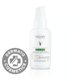 Fluid cu protectie solara SPF 50+ pentru fata cu acid salicilic si niacinamida pentru ten gras cu tendinta acneica UV Clear Capital Soleil, 40ml, Vich