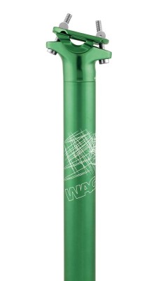 Tija Sa WAG Alu &amp;Atilde;&amp;tilde;31,6mm L-350mm 320gr Verde Cod:421750096RM foto