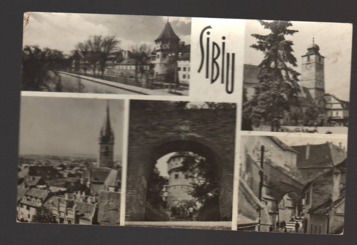 CPIB 19588 CARTE POSTALA - SIBIU, MOZAIC