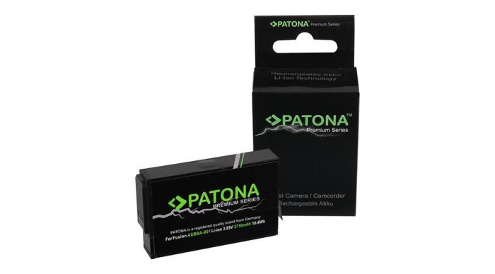 GoPro Fusion, ASBBA-001 Baterie Premium - Patona Premium