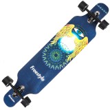 Longboard Action One, ABEC-7 PU, Aluminiu, 100 kg, 105.5 x 22 cm, Multicolor Freestyle