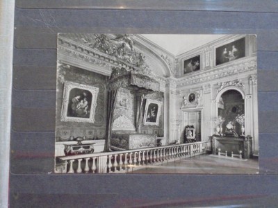FRANTA - CASTELUL VERSAILLES - CAMERA REGELUI - 1957 - CIRCULATA, TIMBRATA - foto