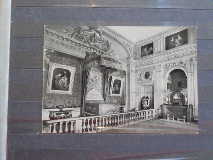 FRANTA - CASTELUL VERSAILLES - CAMERA REGELUI - 1957 - CIRCULATA, TIMBRATA -