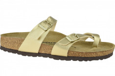 Papuci flip-flop Birkenstock Mayari BF 1016417 de aur foto