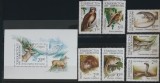 Uzbechistan 1993 păsări animale șerpi fauna mamifere serie+ bloc nestampilat