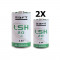 SAFT LSH 20 Format-D baterie cu litiu 3.6V 13000mA Set 2 Buca?i