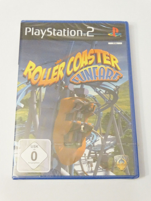 Joc Sony Playstation 2 PS2 - Roller Coaster Funfare - sigilat - PAL
