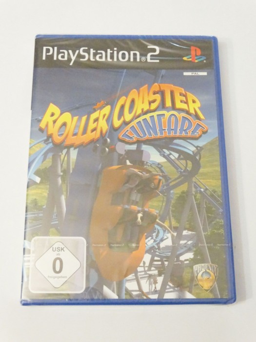 Joc Sony Playstation 2 PS2 - Roller Coaster Funfare - sigilat - PAL